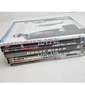 Lot of 8 Nicolas Cage Movies in DVD Face Off Family Man Ghost Rider